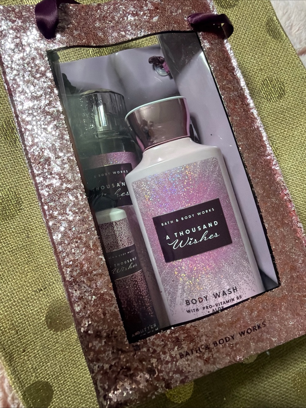 Bath & Body Works ~A Thousand Wishes ~ 5 pc. Gift Set